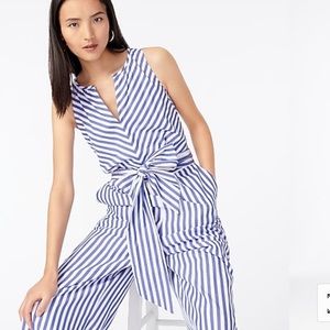 J CREW COTTON POPLIN JUMPSUIT💙